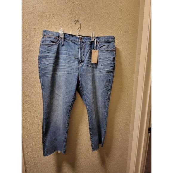 NWT Madewell Petite The Perfect Vintage Mom Jean W 37 Petite - Picture 1 of 8